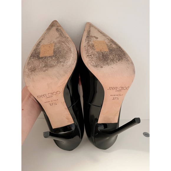 Jimmy Choo Anouk 120 Patent Leather Pump - Picture 12 of 15